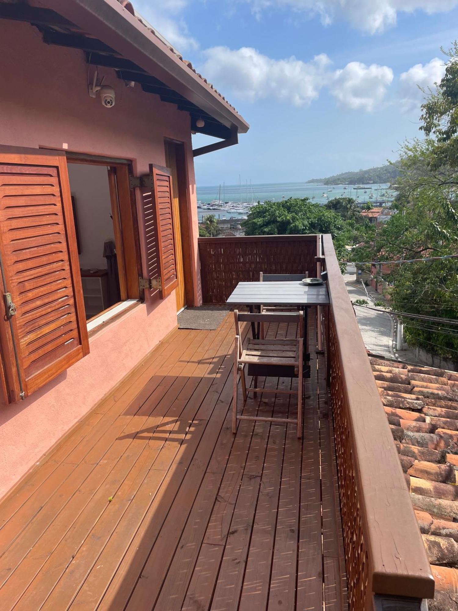 Apartamento Charmoso com vista para o mar Ilhabela Exterior foto